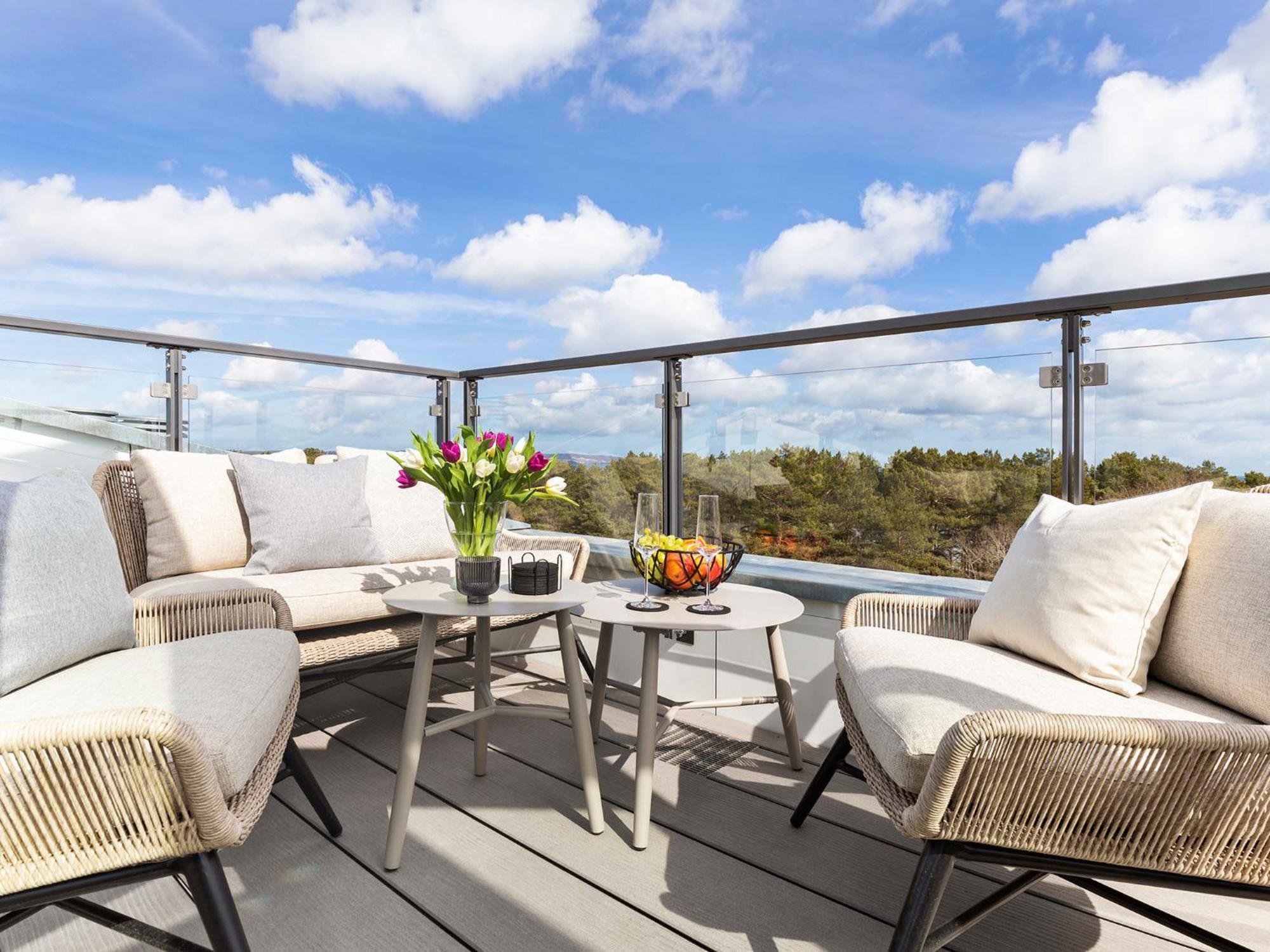Fewo Prora - Deck54 Dachterrasse Остзебад Бинц Экстерьер фото